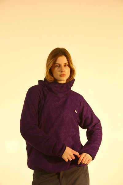 Alpha direct hoodie 90 gsm ZODIAK PURPLE balaclava
