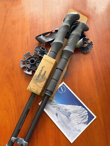 Carbon FL Foam палки трекінгові, Carbon/Blue