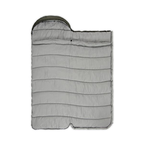 Спальник з капюшоном Naturehike U250 NH20MSD07, (6&deg;C), лівий, темно-зелений 6927595767214-L фото