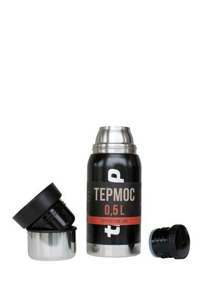 Термос TRAMP Expedition Line 0,5 л, Чорний TRC-030-black фото