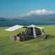 Намет чотиримісний автоматичний надувний із тентом Naturehike Ango CNK2550WS017, коричневий 6977465869852 фото 2