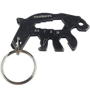 Munkees 2536 брелок-мультиінструмент Tool Bear black 2536-BK фото