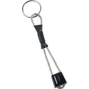 Munkees 3615 брелок Stopper Keyring black 3615-BK фото