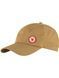 Fjallraven Logo Cap Black / S/M, S/M, Buckwheat Brown