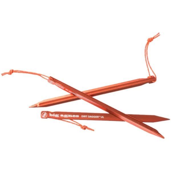 Набір кілків Big Agnes Dirt Dagger UL 6.75&rdquo; Tent Stakes (6 шт.) 021.0343 фото