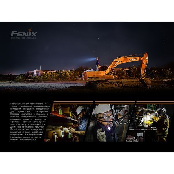 Ліхтар ручний Fenix C6V3.0 помаранчевий | Лімітована серія C6V30orange фото