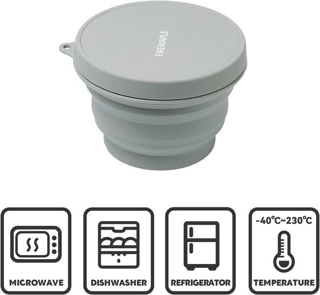 FM Силіконова складна миска 0,5л SM500 фото