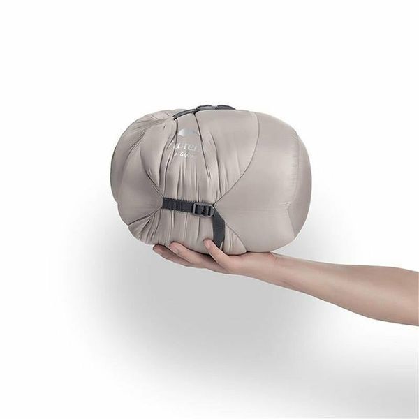 Спальний мішок-пончо Naturehike NH18D010-P, Hollow cotton, бронзовий 6927595777022 фото