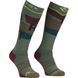 Шкарпетки ч Ortovox FREERIDE LONG SOCKS COZY M wild herbs - 45-47 - оливковий 025.001.1321 фото 1