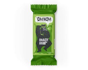 Батончик енергетичний OMNOM бомбічна конопля 386 фото