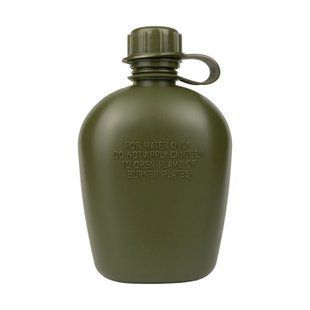 Фляга Tribe Canteen пластикова T-FE-0022-olive T-FE-0022-olive фото