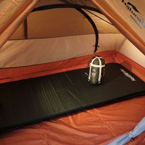 Спальник надлегкий Naturehike LW180 NH21MSD04 правий, (15&deg;C), p-p M, темно-зелений 6927595786949-R фото