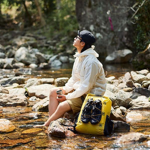 Водонепроникний рюкзак Naturehike CNH22BB003, 25 л, жовтий 6927595753927 фото