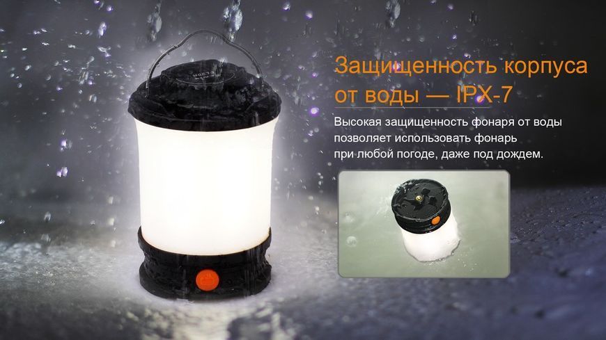 Ліхтар кемпінговий Fenix CL30R сірий CL30Rgr фото