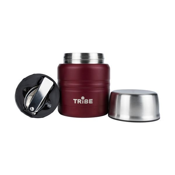 Термос Tribe Food Jar харчовий 0,35 л T-DE-0021, red T-DE-0021-red фото
