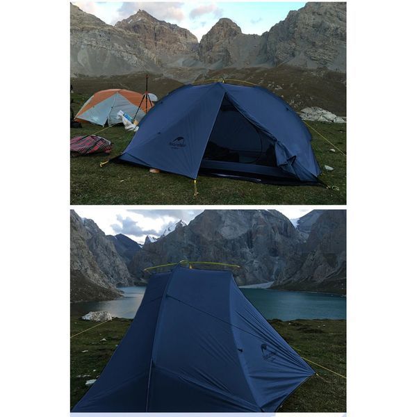 Намет двомісний Naturehike Tagar NH17T180-J, темний блакитний 6927595716182 фото