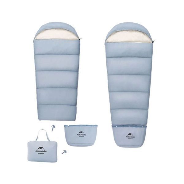 Спальник дитячий Naturehike С300 NH21MSD01, жовтий 6927595774656 фото