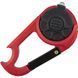 Munkees 1089 брелок ліхтарик Carabiner LED with Bottle Opener NEW red 1089-NEW-RD фото