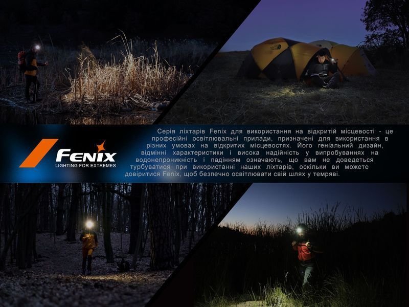 Ліхтар налобний Fenix HL16 AAA чорний HL16AAAblack фото