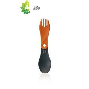 Ложко-виделка Humangear GoBites BIO Spin Зелений / uni