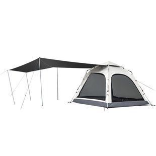 Намет тримісний автоматичний із тентом Naturehike Ango CNK2550WS010, S, сірий 6927595785782 фото
