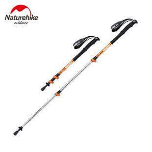 Трекінгова палиця 3-сек. Naturehike Women 6061 AL NH17D001-Z, 57-120 см, алюміній, золотиста 6975641885597 фото