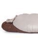 Спальник з натуральним пухом Naturehike Snowbird NH20YD001, p-р L, коричневий 380 г 6927595761281 фото 5