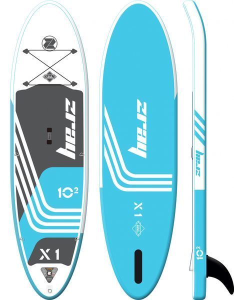 Надувний SUP борд Z-Ray X-RIDER X1 10'2" 2025 (34085) Білий/Блакитний