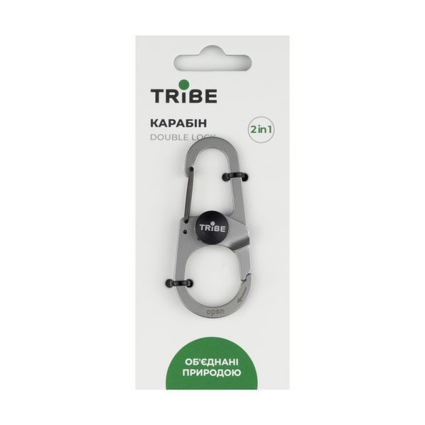 Карабін Tribe Double Lock T-LB-0006-metal