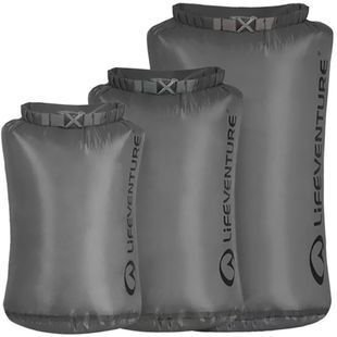 Lifeventure комплект чохлів Ultralight Dry Bag Set grey 59694 фото