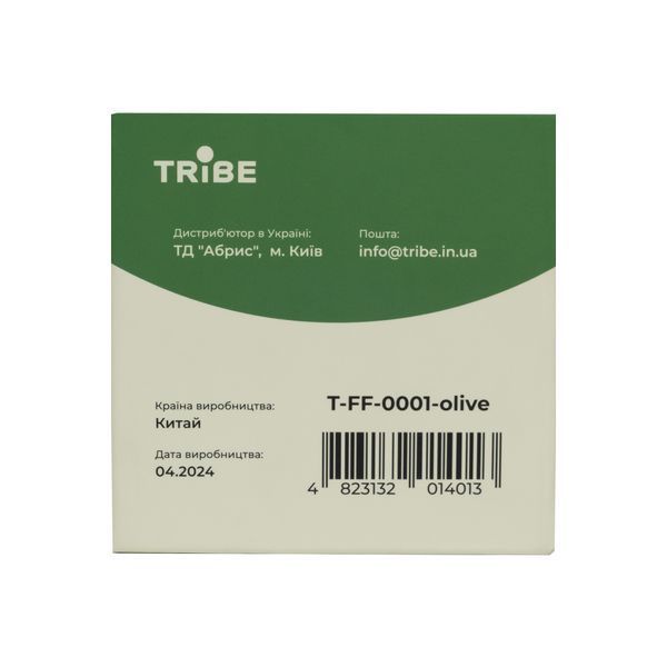 Стакан складаний силиконовий Tribe T-FF-0001, olive T-FF-0001-olive фото