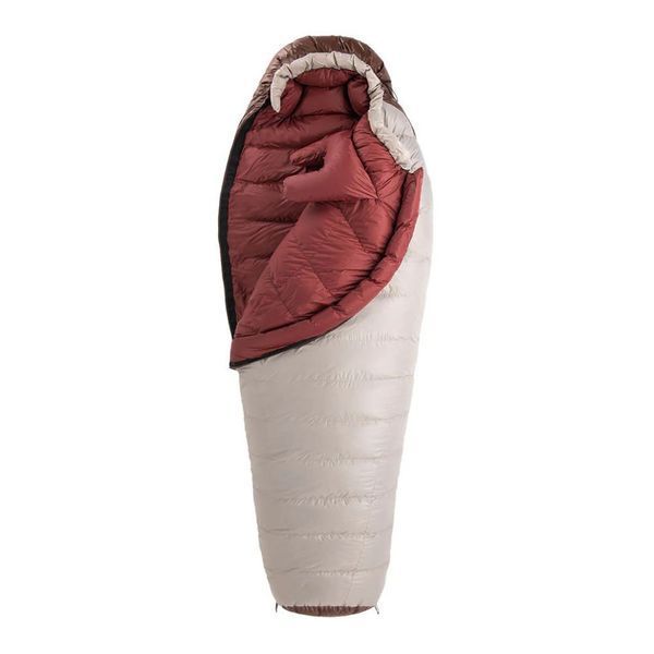 Спальник з натуральним пухом Naturehike Snowbird NH20YD001, p-р L, коричневий 720 г 6927595761304 фото
