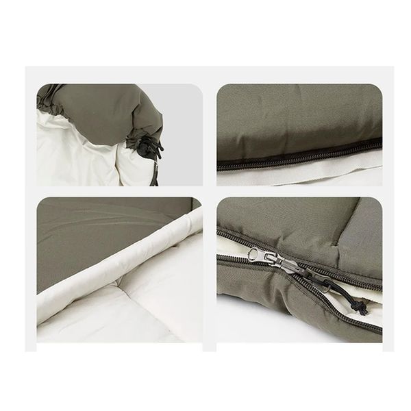 Спальний мішок Naturehike LD150 CNK2300SD016, темно-зелений 6976023921773 фото