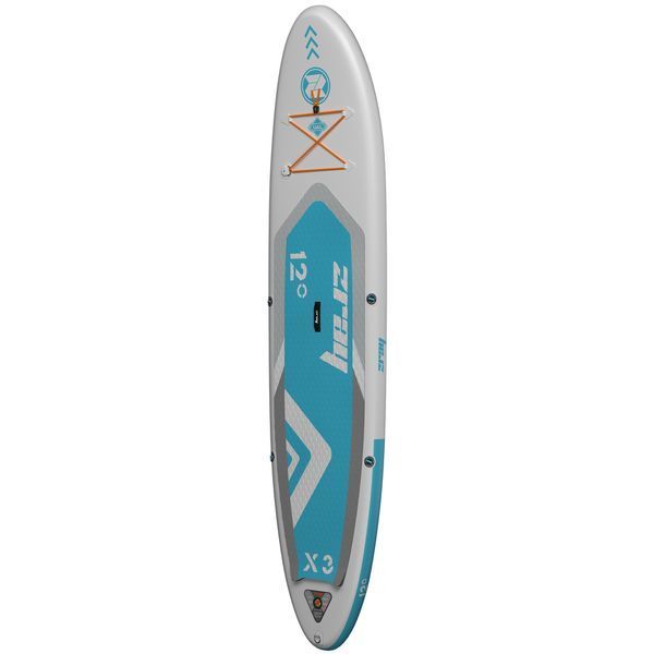 Надувна сап дошка SUP борд Z-Ray 12'32"6" X-Rider Epic X3 2025 Білий / Блакитний