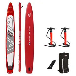 Airship-Team Race iSUP, 6.7m/21cm Дошка (AQUAMARINA)
