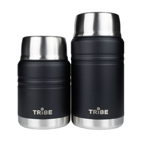 Термос Tribe Food Jar харчовий 0,7 л T-DE-0023, black T-DE-0023-black фото