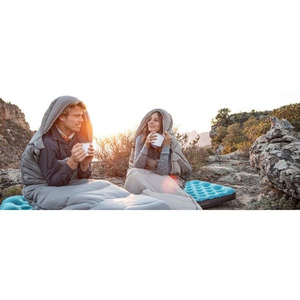 Спальний мішок з капюшоном із звичайним мішком для зберігання Naturehike M180 CNK2350WS023 правий, світло-зелений 6927595775967 фото
