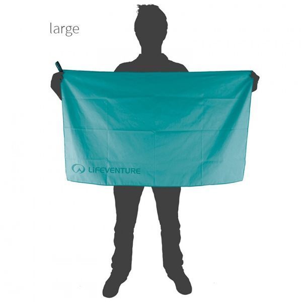Lifeventure рушник Recycled Soft Fibre Trek teal XL 63621 фото