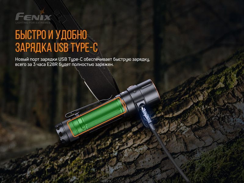 Ліхтар ручний Fenix E28R E28R фото