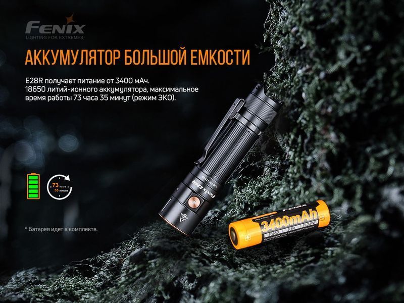 Ліхтар ручний Fenix E28R E28R фото