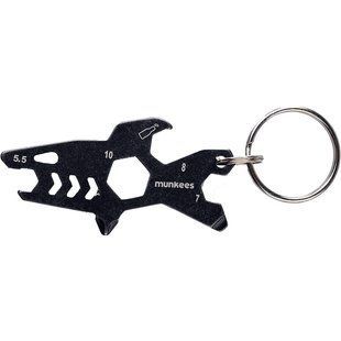 Munkees 2537 брелок-мультиінструмент Tool Shark black 2537-BK фото