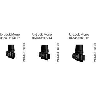 Затискне з'єднання Gabel 06/43 U-Lock Mono &Oslash;14/12 034.0004 фото