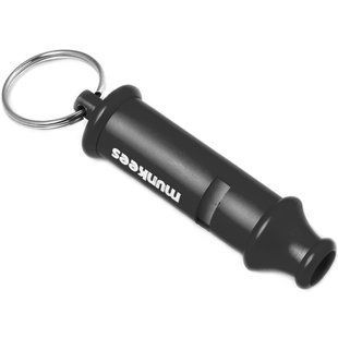 Munkees 3392 брелок-свисток Police Whistle Alu black 3392-BK фото