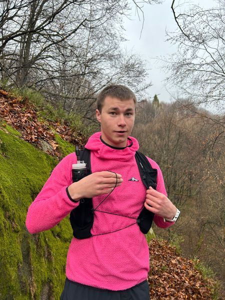 Alpha direct hoodie 90 gsm BUBBLEGUM overlap