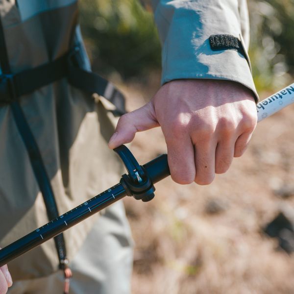 Трекінгова палиця 3-секційна Naturehike ST06 NH17D006-D, 66-135 см, зелена 6927595798249 фото