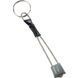 Munkees 3615 брелок Stopper Keyring black 3615-GY фото