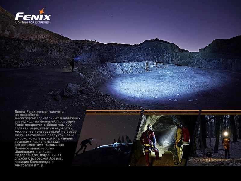 Ліхтар налобний Fenix HM65R-T HM65RT фото