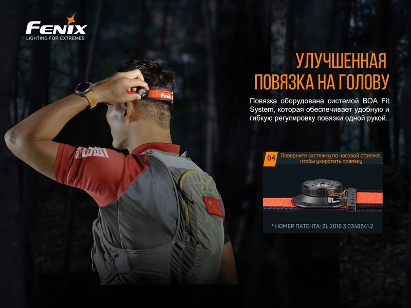 Ліхтар налобний Fenix HM65R-T HM65RT фото