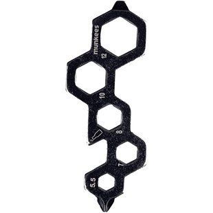 Munkees 2539 брелок-мультиінструмент Tool Caterpillar black 2539-BK фото