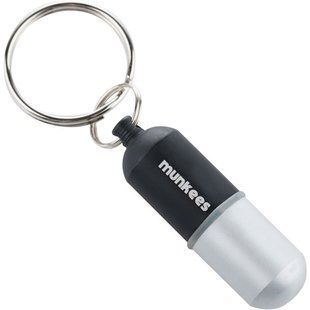 Munkees 3625 брелок Waterproof Capsule Small black 3625-BK фото